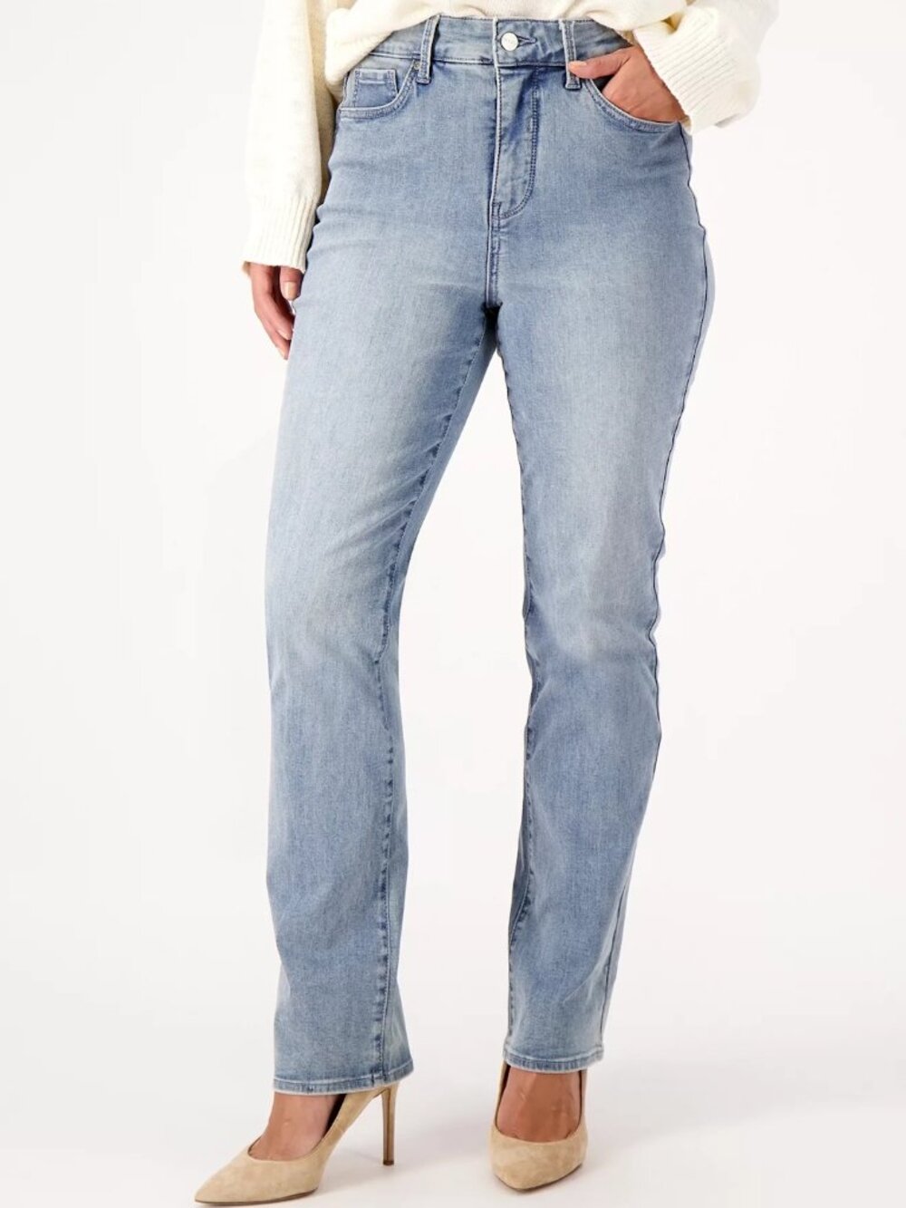 NWT NYDJ Curves 360 Straight Jeans Plus Size 28